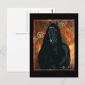 Der Friesian - Postcard Postkarte (Vorne/Hinten)