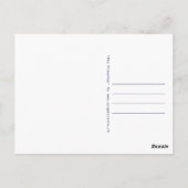 Der Friesian - Postcard Postkarte (Rückseite)