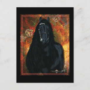 Der Friesian - Postcard Postkarte