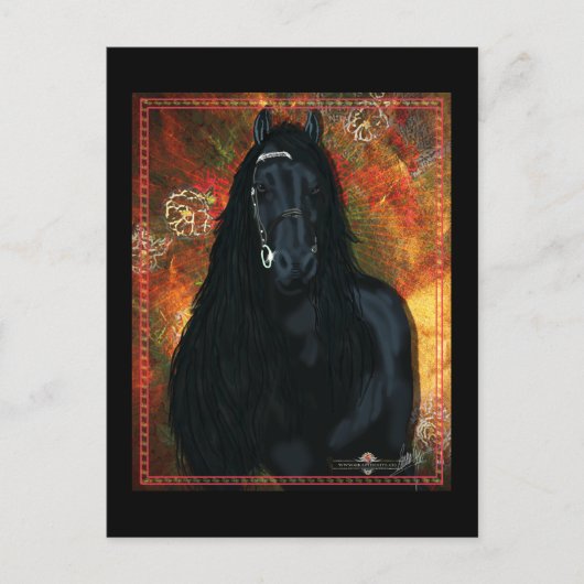 Der Friesian - Postcard Postkarte (Vorderseite)