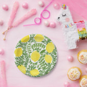 Der frische Zitronenbaum Pappteller (Party)