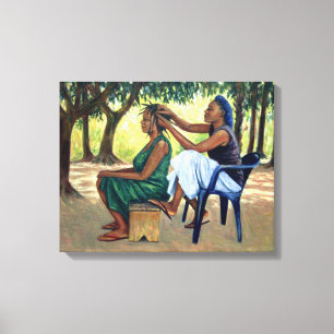 Der Friseur 2001 Leinwanddruck