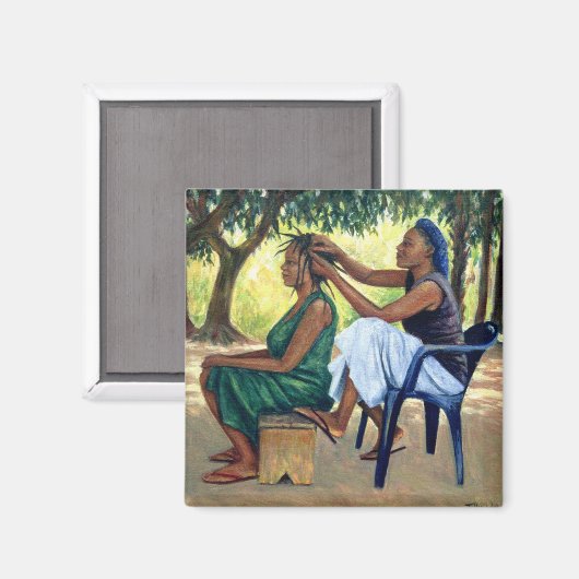 Der Friseur 2001 Magnet (Vorderseite/Rückseite)