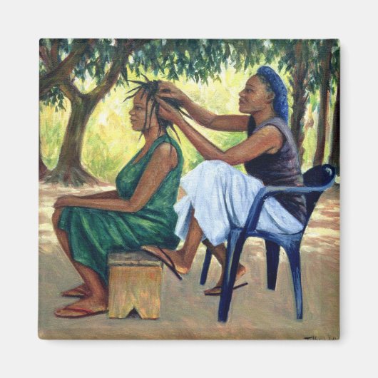 Der Friseur 2001 Magnet (Vorne)