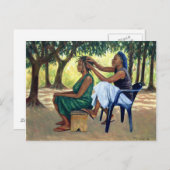 Der Friseur 2001 Postkarte (Vorne/Hinten)