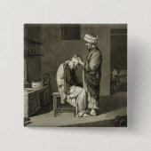 Der Friseur, den Künsten von des Volumen-II und Button (Vorderseite)