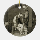 Der Friseur, den Künsten von des Volumen-II und Keramikornament (Hinten)