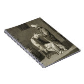 Der Friseur, den Künsten von des Volumen-II und Notizblock (Rechte Seite)