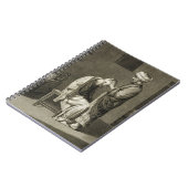 Der Friseur, den Künsten von des Volumen-II und Notizblock (Linke Seite)