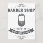 Der Friseur Postkarte (Vorderseite)
