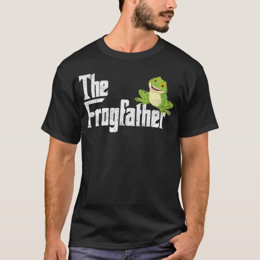 Der Frogvater Vater Funny Frog Catcher T-Shirt (Vorderseite)