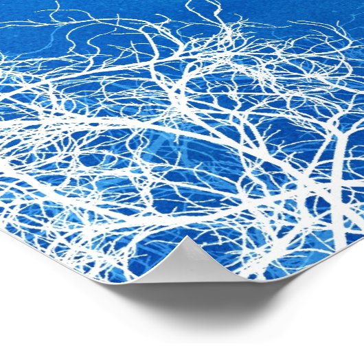 Der frohe Snowman Poster (Ecke)