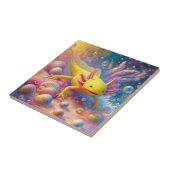 Der Fröhliche Axolotl Fliese (Seite)