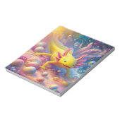 Der Fröhliche Axolotl Notizblock (Rotiert)