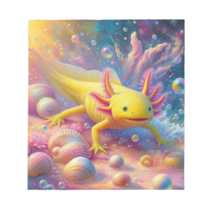 Der Fröhliche Axolotl Notizblock