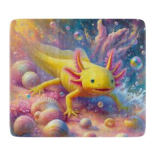 Der Fröhliche Axolotl Schneidebrett