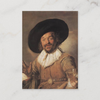 Der fröhliche Trinker Visitenkarte