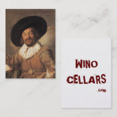 Der fröhliche Trinker Visitenkarte (Vorne/Hinten)