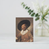 Der fröhliche Trinker Visitenkarte (Stehend Vorderseite)