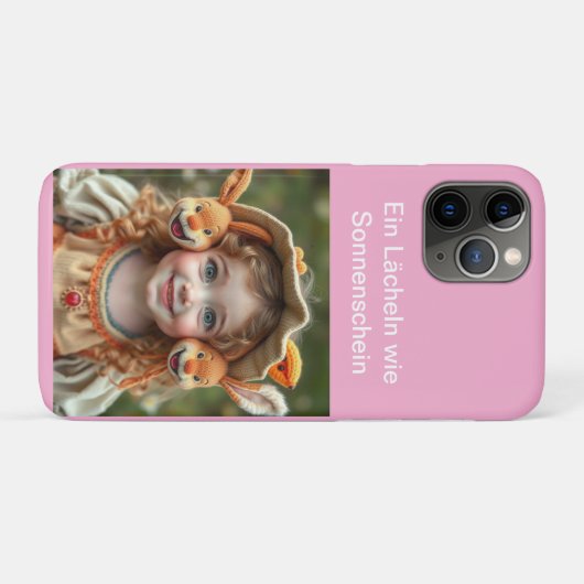 „Der fröhliche Wächter vom Sternental“ Baby Stramp Case-Mate iPhone Hülle (Rückseite (Horizontal))