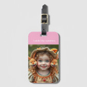 „Der fröhliche Wächter vom Sternental“ Baby Stramp Gepäckanhänger (Vorderseite Vertikal)