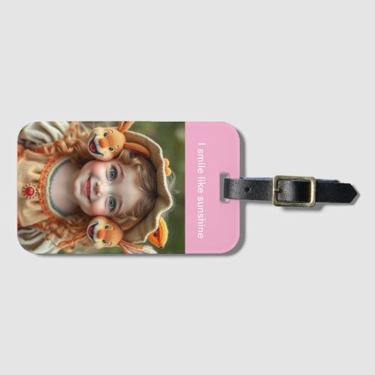 „Der fröhliche Wächter vom Sternental“ Baby Stramp Gepäckanhänger (Vorderseite (Horizontal))