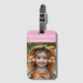 „Der fröhliche Wächter vom Sternental“ Baby Stramp Gepäckanhänger (Vorderseite Vertikal)