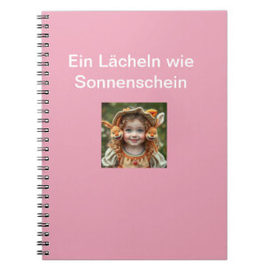 „Der fröhliche Wächter vom Sternental“ Baby Stramp Notizblock