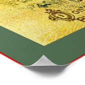Der Frolie Grasshopper Circus ~ Vintag Poster (Ecke)