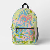 Der Frosch Bedruckter Rucksack (Vorderseite)