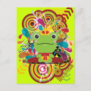 Der Frosch, der keinem Prinzen passte Postkarte
