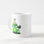Der Frosch-Prinz Kaffeetasse (Vorderseite Links)