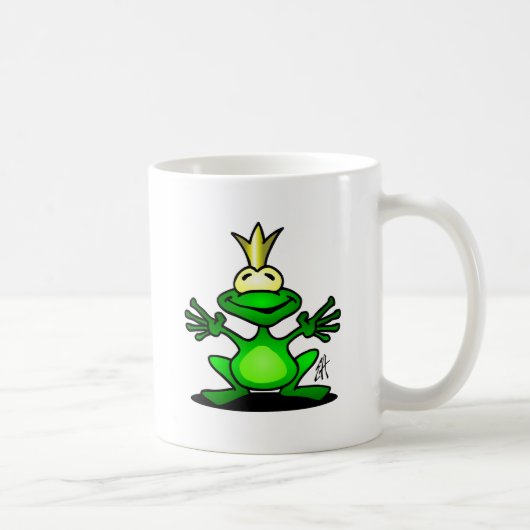 Der Frosch-Prinz Kaffeetasse (Rechts)