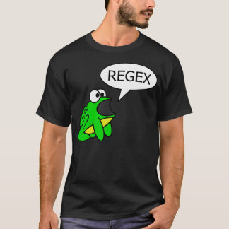 Der Frosch sagt "Regex " T-Shirt