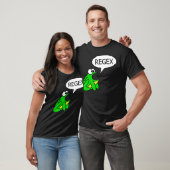 Der Frosch sagt "Regex " T-Shirt (Unisex)