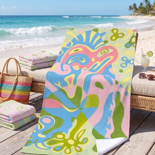 Der Frosch Strandtuch