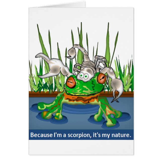 Der Frosch und der Skorpion (Vorne)