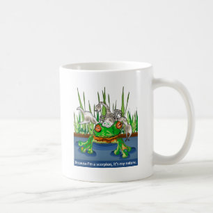 Der Frosch und der Skorpion Kaffeetasse