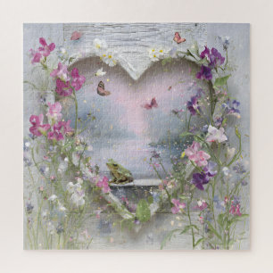 Der Froschprinz des Lavendelnebels Puzzle