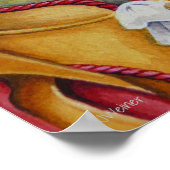 Der Froschprinz mit Kronenschwert 11x14 Poster (Ecke)