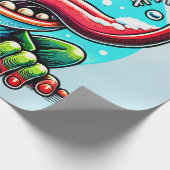 Der Frostfrosch Geschenkpapier (Ecke)