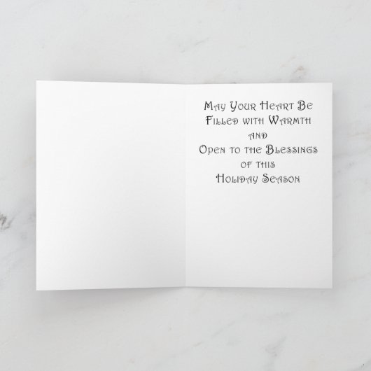 Der Frostmyth Feiertagskarte (Innenseite)