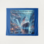 Der Frostspiegel Wandteppich (Vorderseite (Horizontal))