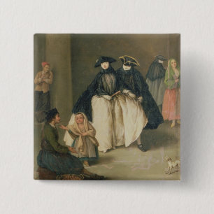 Der Frucht-Verkäufer Button