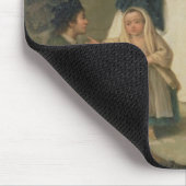 Der Frucht-Verkäufer Mousepad (Ecke)