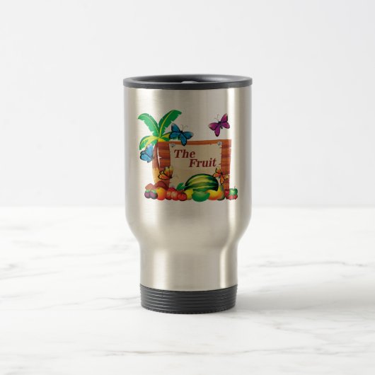 Der Fruchttumbler Reisebecher (Mittel)