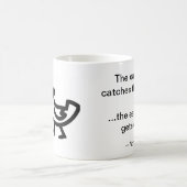Der Frühaufsteher fängt den Wurm Kaffeetasse (Mittel)