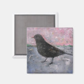 Der frühe Vogel 2008 Magnet (Vorderseite/Rückseite)