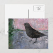 Der frühe Vogel 2008 Postkarte (Vorne/Hinten)