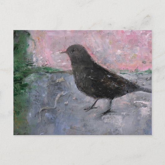 Der frühe Vogel 2008 Postkarte (Vorderseite)
